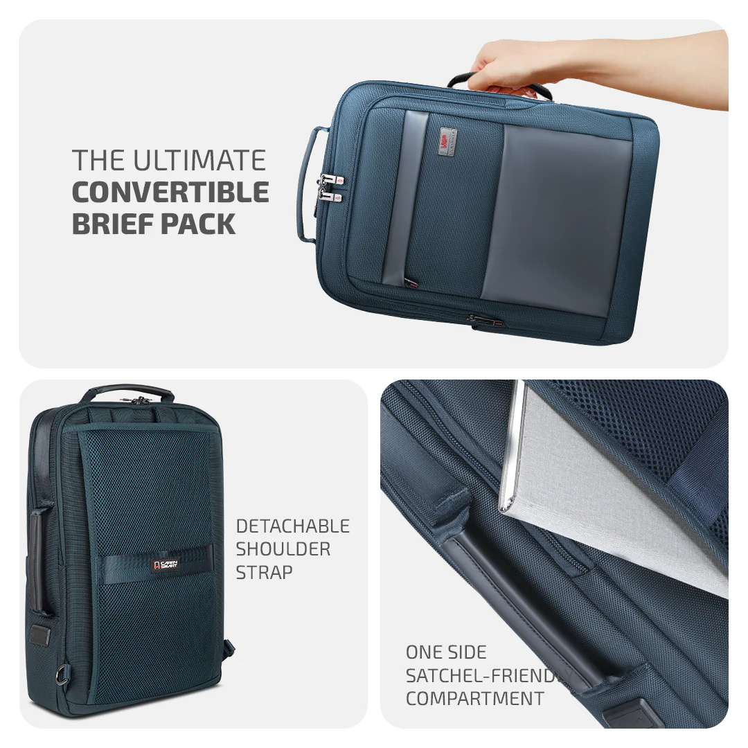 VIP LEGACY Laptop Backpack Navy - Image 3