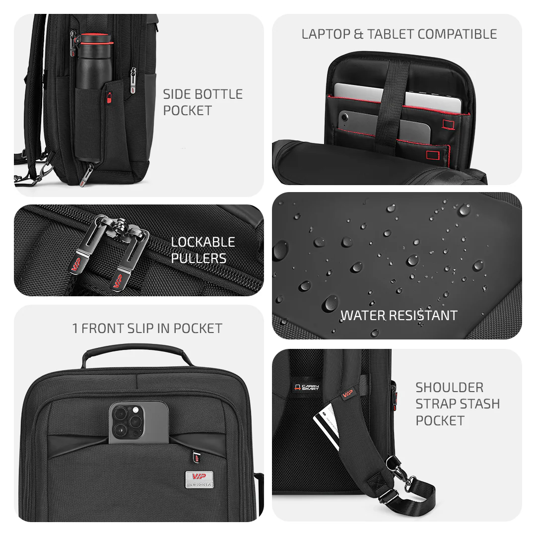 VIP LEGACY Laptop Expander Backpack - Image 5