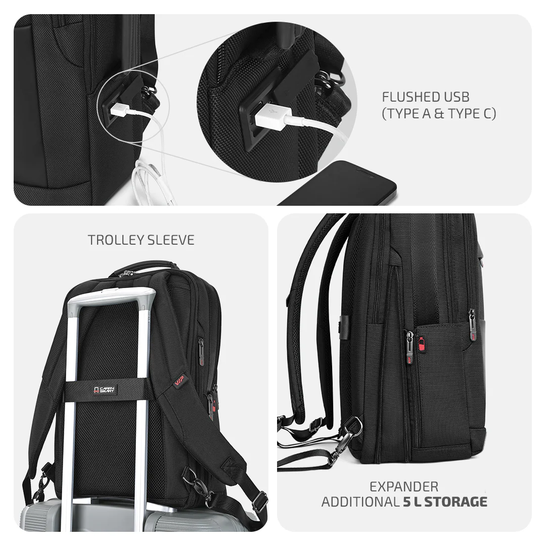 VIP LEGACY Laptop Expander Backpack - Image 6