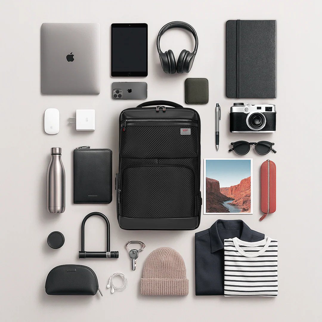 VIP URBAN Mesh Laptop Expander Backpack - Image 8