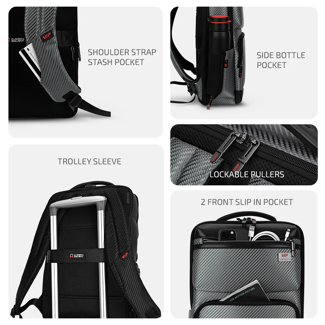 VIP URBAN Mesh Laptop Backpack - Image 6