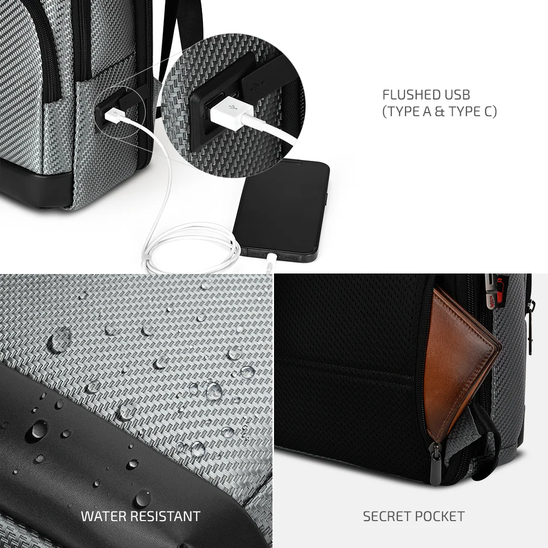 VIP URBAN Mesh Laptop Backpack - Image 7