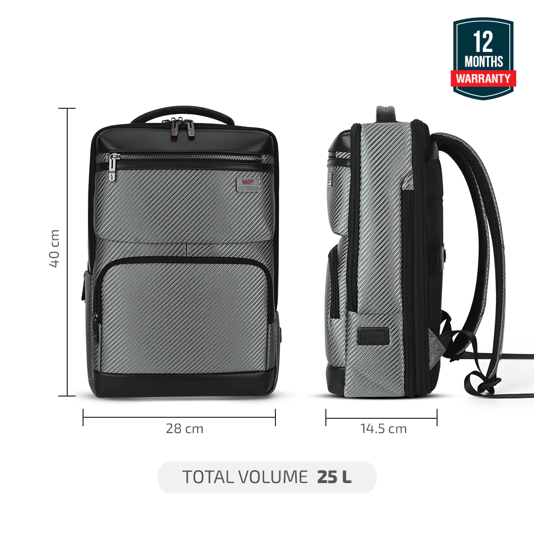 VIP URBAN Mesh Laptop Expander Backpack - Image 7