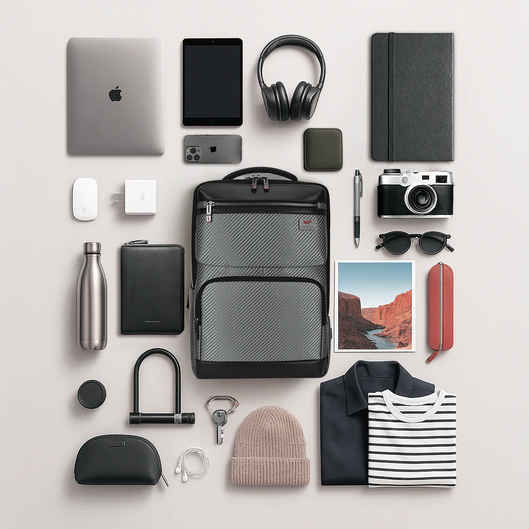 VIP URBAN Mesh Laptop Expander Backpack - Image 8