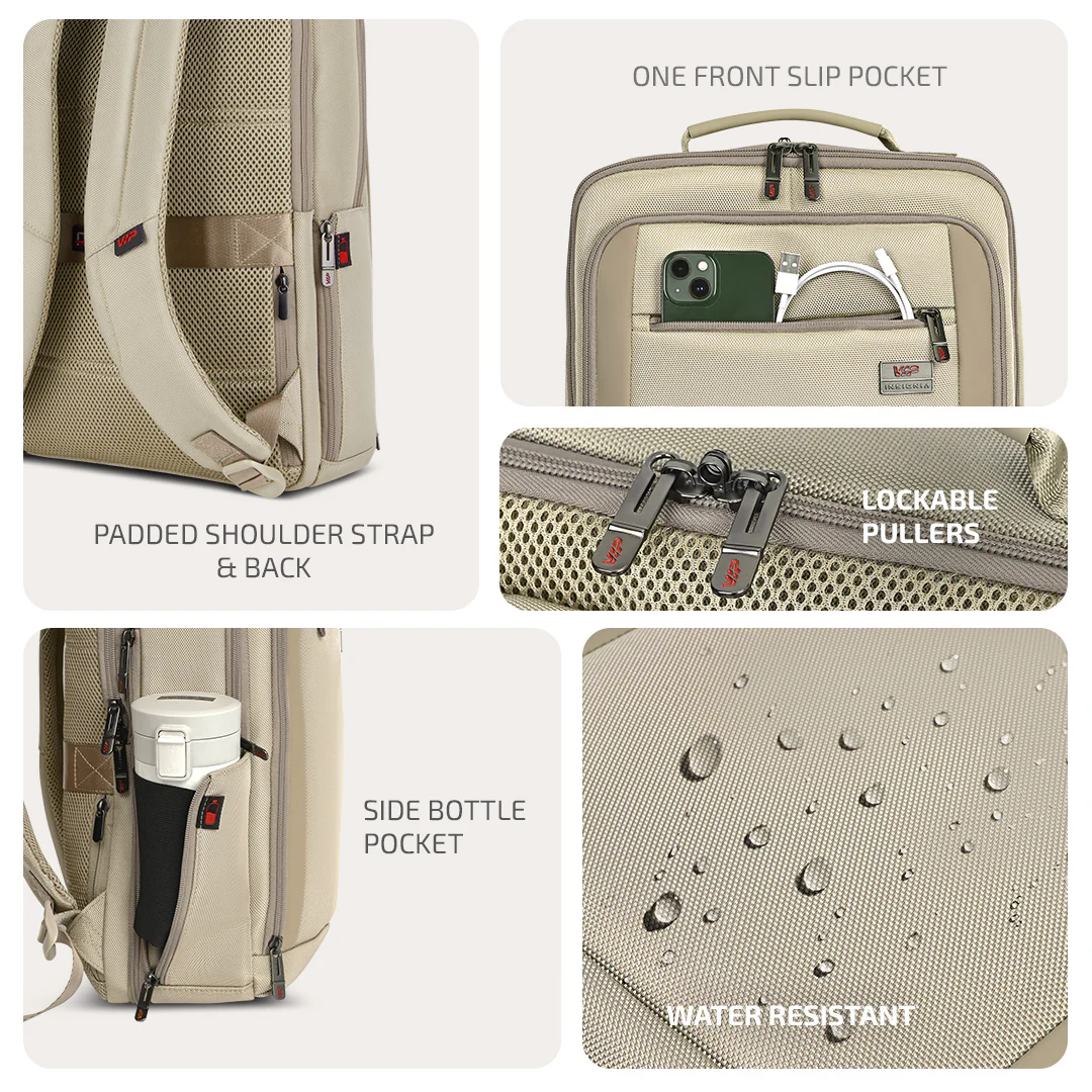 VIP VOGUE Laptop Expander Backpack - Image 4