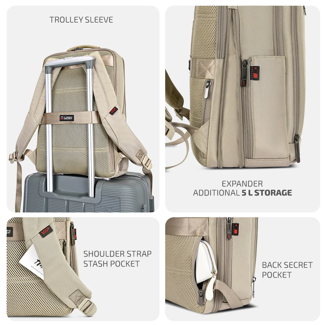 VIP VOGUE Laptop Expander Backpack - Image 5